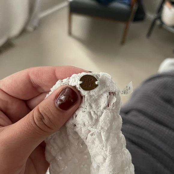 Free People Lace Bralette, size large - Picture 2 of 5